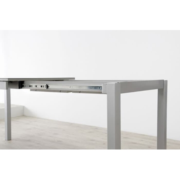 Mesa extensible de cristal Zulema - Imagen 2