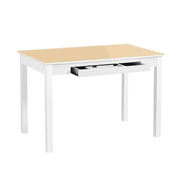 Mesa fija de cristal Delta - Imagen 1