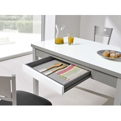 Mesa fija de cristal Delta - Imagen 2