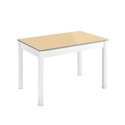Mesa fija de cristal Génova - Imagen 1