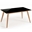 Mesa fija de cristal Nora - Imagen 1